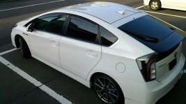 Contour de Vitre Chromé pour Toyota Prius 3 - 2.jpg