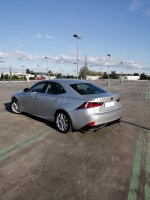 Lexus IS300h 2013 Luxe gris platine arrière.jpg